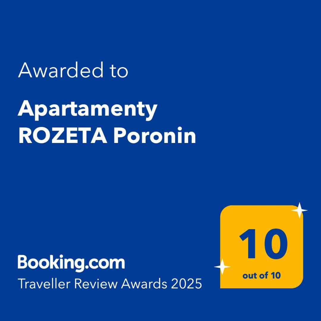 Apartamenty Rozeta ポロニン エクステリア 写真